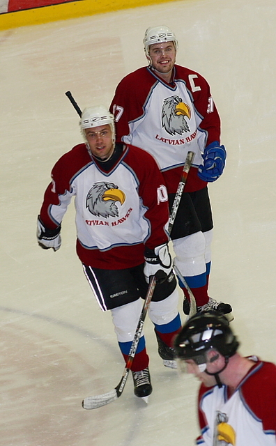 “Latvian Hawks” pret Īrijas izlasi.