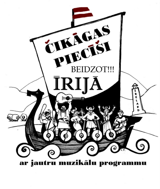 “Čikāgas piecīši” pa Lieldienām uzstāsies Īrijā!