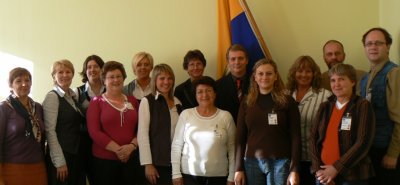 Īrijas pedagogi Valmierā.