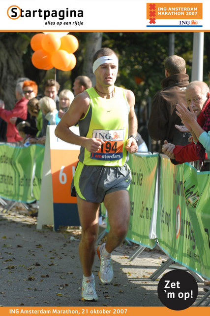 Raivis Zaķis par Amsterdamas maratonu.