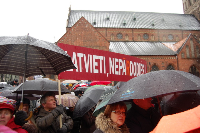 Protesta akcijas Latvijā