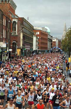 Dublin Marathon ar latviešu piedalīšanos.