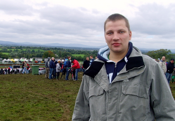 Jānis Grabovskis – latvietis, Īrijas čempions.