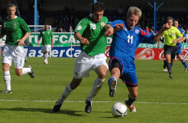 Ziemeļīrijas futbolistu nedienas.