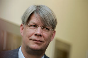 Valdis Zatlers – Latvijas valsts prezidents.