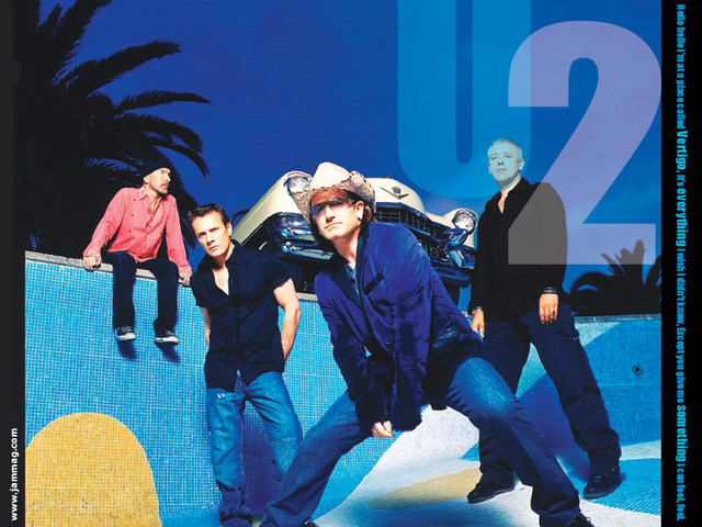 Īru rokgrupa U2.