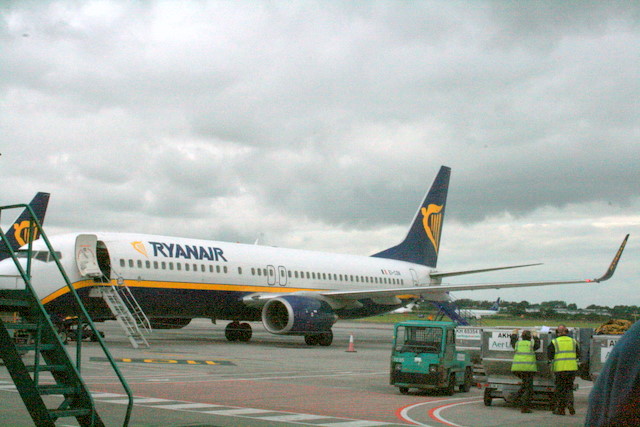 Ryanair reisos – maksas tualete