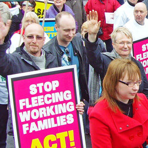 Lielākais protests Dublinā