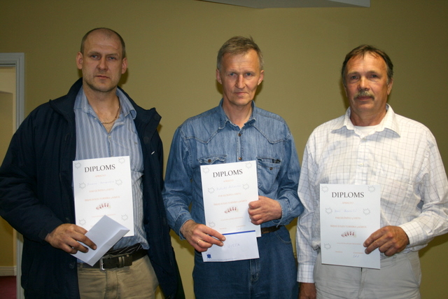 I. Antsons – piektās kārtas uzvarētājs