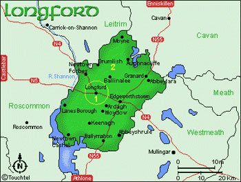 No Edgeworthstown līdz Mītavai