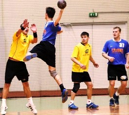 Pirmā handbolistu tikšanās 16. jūlijā