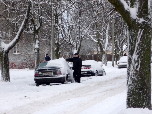 Šorīt Latvijā -21ºC