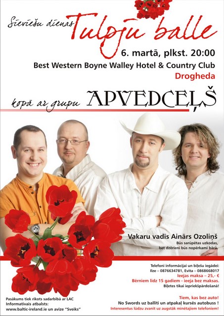 Piedalies konkursā un laimē biļeti uz “Tulpju Balli”!