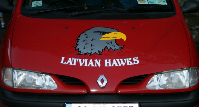 Hokeja klubs “Latvian Hawks” pret Īrijas izlasi