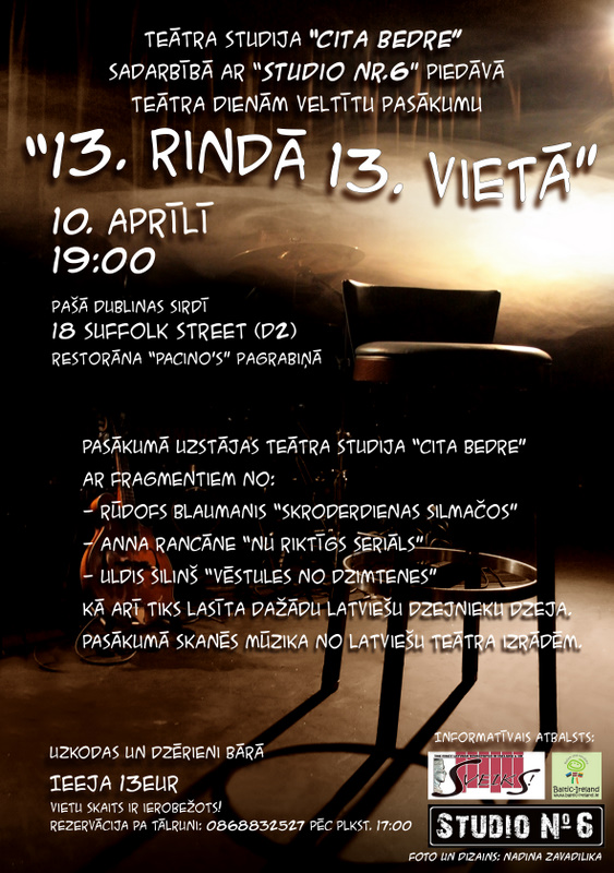 Latviešu Teātra diena Īrijā
