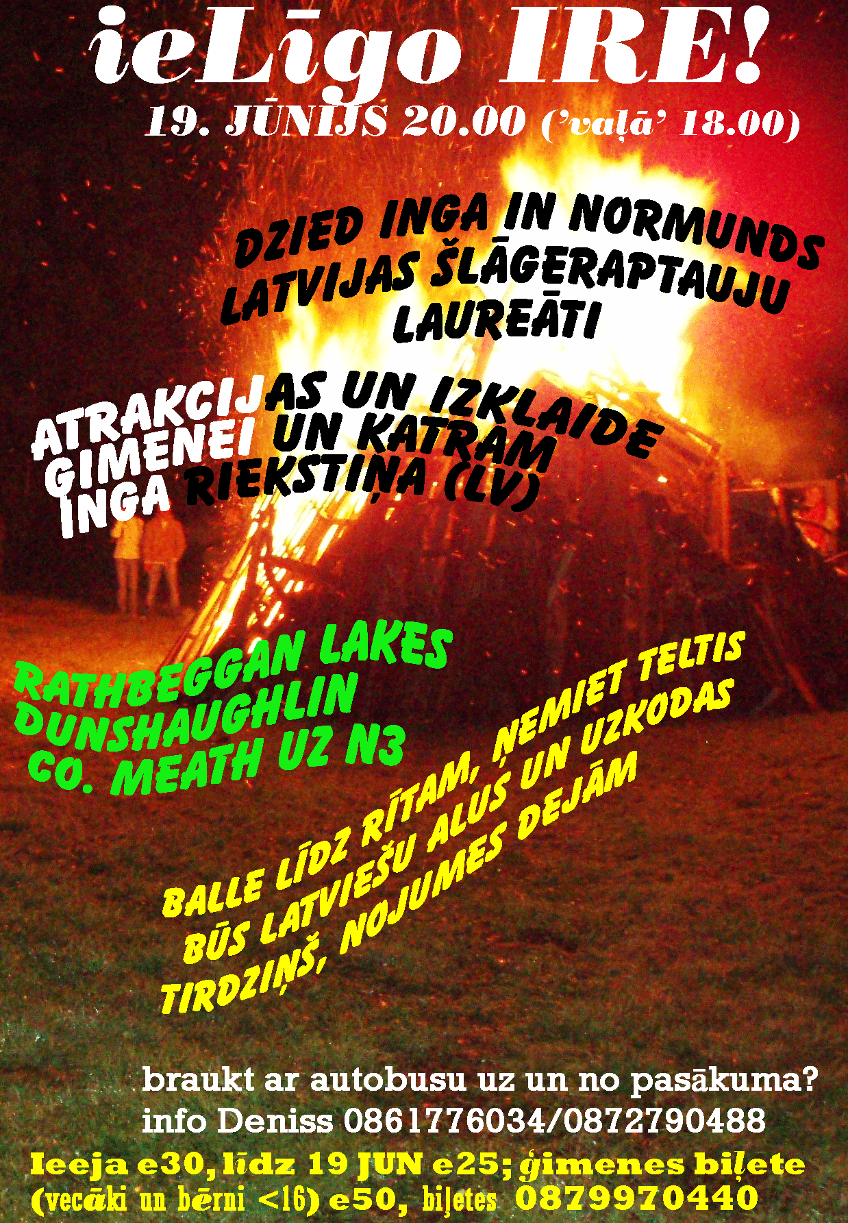 ieLĪGO Īrijā! 19. jūnijs!