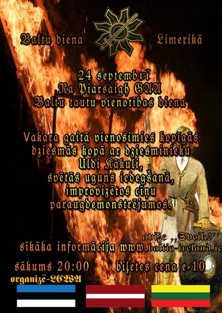 Baltu Vienības Diena Limerikā