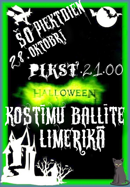 Halloween kostīmu ballīte ar Dj Renāru