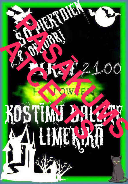 Tiek atcelta Halloween kostīmu ballīte Limerikā