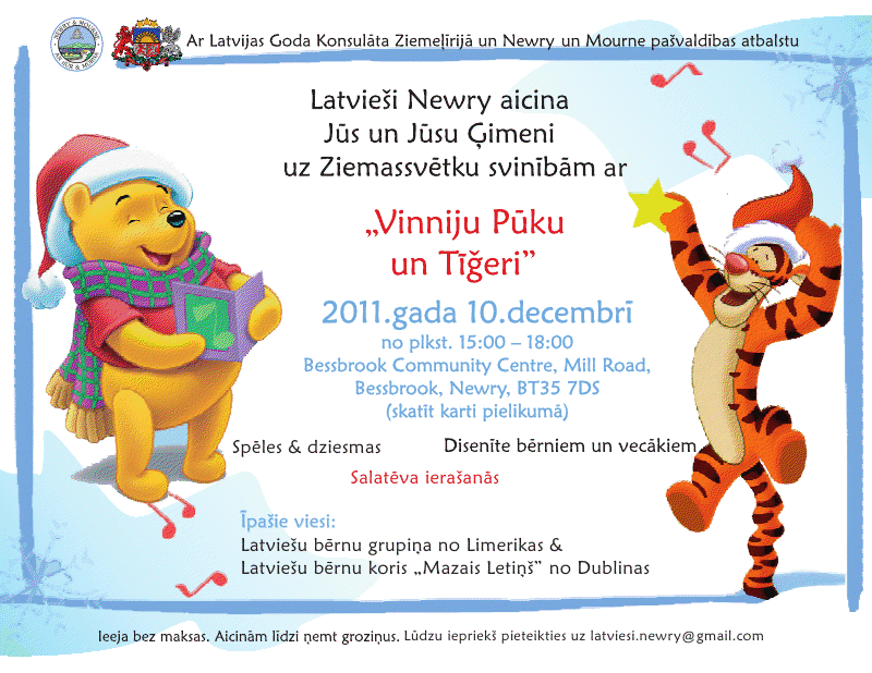 Ģimeņu Ziemassvētku pasākums Newry