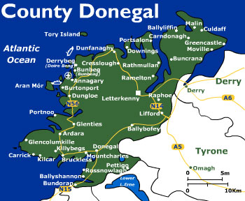 Co. Donegal iedzīvotājus pamodina zemestrīce