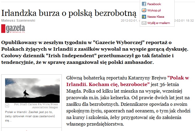 Poļu viesmīles stāsts izraisa vētru masu medijos