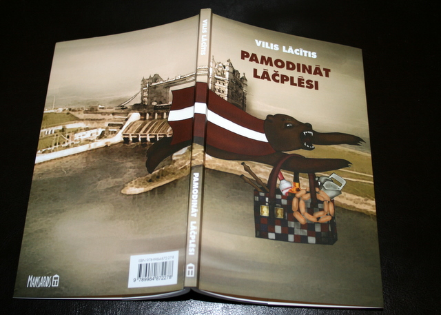 V. Lācīša grāmata “Pamodināt Lāčplēsi” ceļā pie lasītājiem