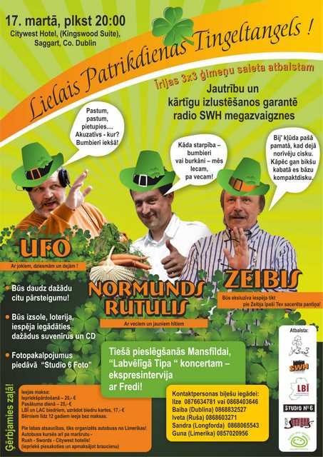 LAC organizē braucienu no Limerikas uz Lielo Tingeltangeli