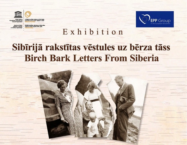 Īrijā būs apskatāma izstāde „Sibīrijā rakstītās vēstules uz bērza tāss”