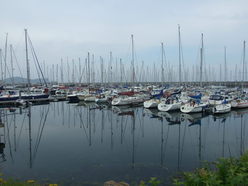 Jahtu regate Howth piekrastē