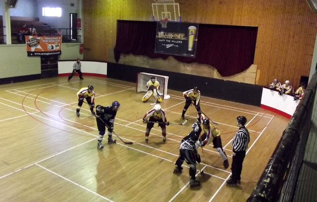 Veiksme novērsusies no inline hokeja komandas Athlone Hawks