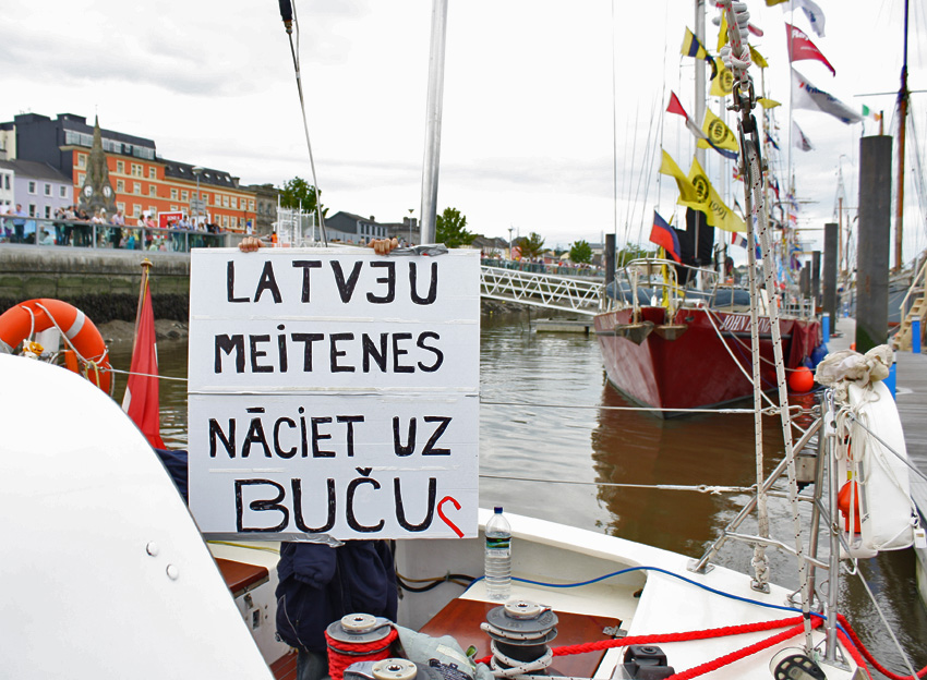 “Spaniels” atkal kuģos uz Īriju
