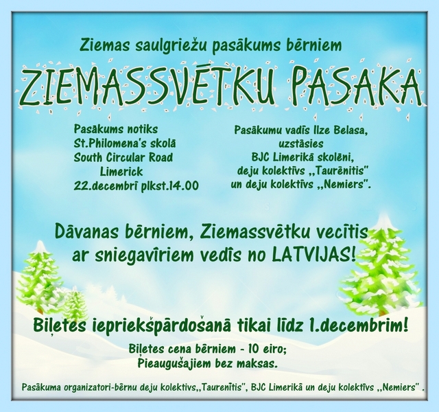 Ziemassvētku pasaka Limerikā!