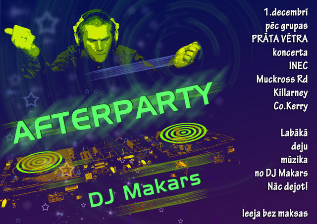 After party pēc grupas “Prāta Vētra” koncerta