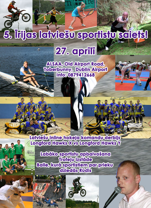 5. Īrijas latviešu sportistu saiets