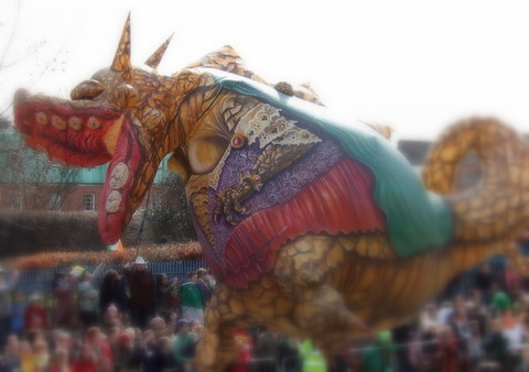 Tradicionālais ķīniešu Jaungada karnevāls Dublinā