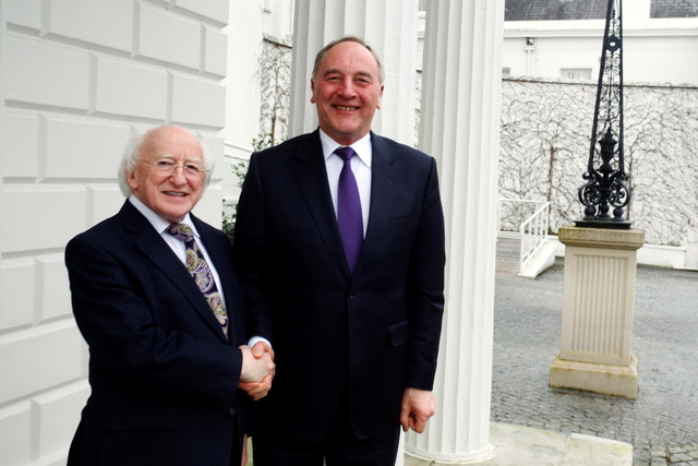 Prezidenta darba vizīte Dublinā – foto