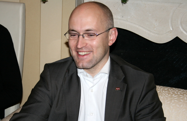 Latvijas ekonomikas ministrs D. Pavļuts tiksies ar tautiešiem Galvejā
