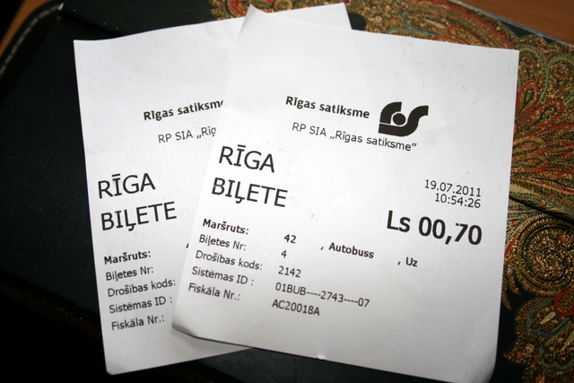 Rīgā nedeklarētajiem sabiedriskā transporta biļete maksās dārgāk