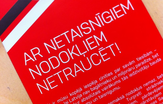 Aicina parakstīties par progresīviem nodokļiem Latvijā