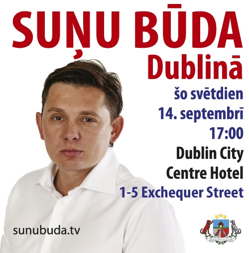 “Suņu Būdas” Artuss Kaimiņš pošas uz Dublinu