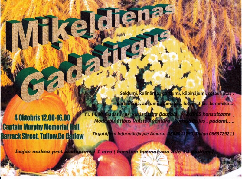 Miķeļdienas  gadatirgus Tullow