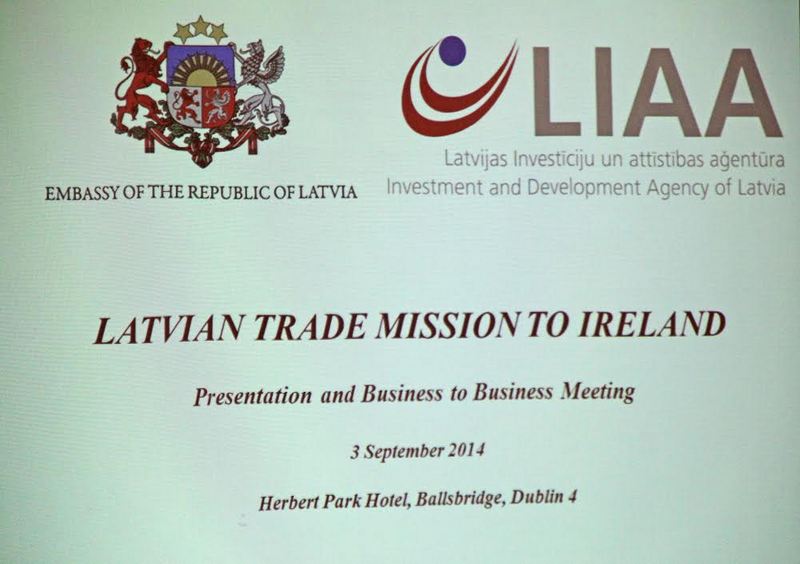 Latvijas pārtikas produktu ražotāji ieradušies tirdzniecības misijā Īrijā
