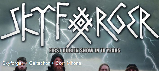 Dublinā muzicēs grupa Skyforger