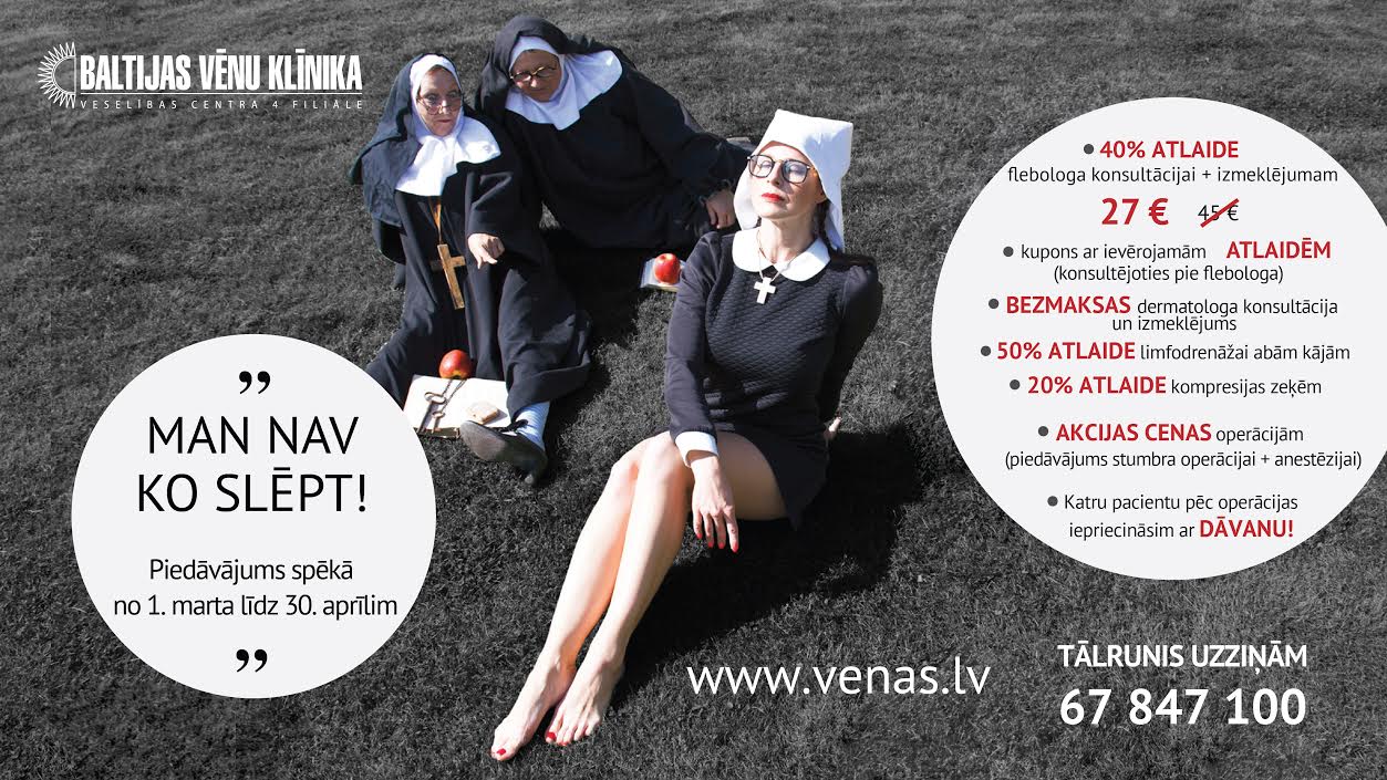 AKCIJA! Vēnu mēnesis ir klāt!