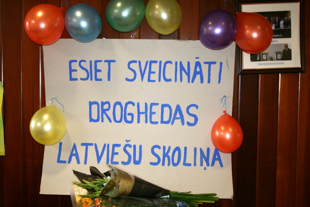 Mācību gada sākums Droghedas skoliņā