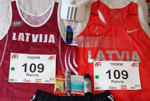 R. Zaķis nesasniedz 100 km skrējiena finišu
