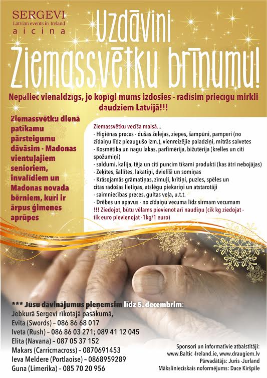 Uzdāvini Ziemassvētku brīnumu!