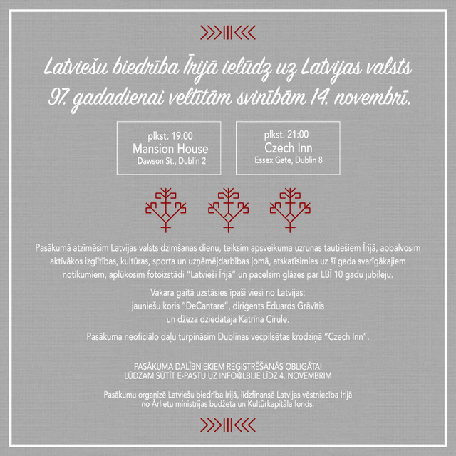 LBĪ ielūdz uz valsts svētku pasākumu
