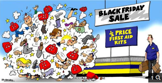 Black Friday izpārdošanas – arī Īrijā!